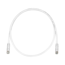 PANDUIT UTPSP15Y Cable de Parcheo TX6 UTP Cat6 24 AWG CM Color Blanco Mate 4.57 Metros (15 Pies)