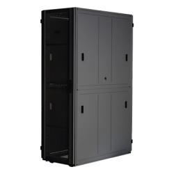 PANDUIT XGL64222B Gabinete FlexFusion? XGL (Light) para Centros de Datos 42 UR 600 mm de Ancho 1200 mm de Profundidad Fabricado en Acero Color Negro