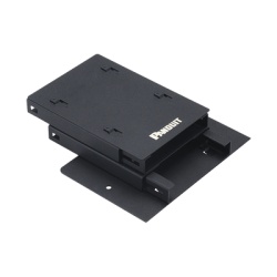 PANDUIT ZFLEX2 Soporte Para 2 Casetes HD Flex de 6 Puertos Duplex Para Uso con Gabinetes de Zona Color Negro