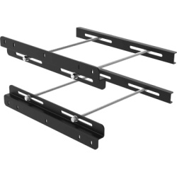 PEERLESS IMAM Soporte para instalacion en Viga / Montaje Horizontal y Vertical / Capacidad 225 lb (102 kg) / Varillas Roscadas 3/8-16 Galvanizadas / Ajuste Profundidad Viga Hasta 12" (305 mm) / Diseño Resistente a Corrosión