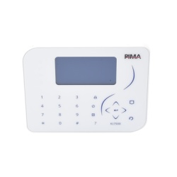 PIMA KLT-500 Teclado Programador Ultradelgado Con Teclas TOUCH compatible con panel FORCE