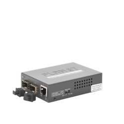 PLANET GT-1205A Convertidor de Medios con Doble Puerto SFP 1000BASE-FX/SX/LX y Puerto Ethernet 1000Base-T