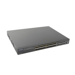 PLANET XGS3-24242 Switch Core Capa 3 de 24 Puertos SFP 1Gbps con 12 Puertos RJ-45 1Gbps Compartidos + 2 Slots de expansion