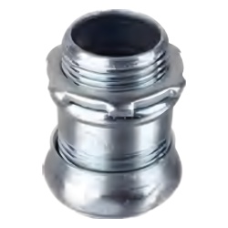 PRECISION PST-ES-601S Conector de Compresion de Acero Galvanizado para Pared Delgada de 1/2" ( 13 mm).