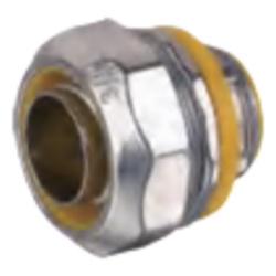 PRECISION PST-LTS-050 Conector Metalico Recto para Tubo Liquid Tight de 1/2"/ Aleacion de Zinc.