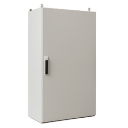 PRECISION PST8016040AT Gabinete de Acero IP55 (800 x 1600 x 400 mm) con Placa Trasera Interior Metalica