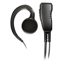 PRYME LMC-1GH03 MICROFONO DE SOLAPA CON ESTILO GANCHO P/ RADIOS HYT HYT TC-500/ 518/ 600/ 610/ 700. MOTOROLA GP300/ SP-50/ P1225/ PRO3150/ MAG ONE/ EP450/ EP350.