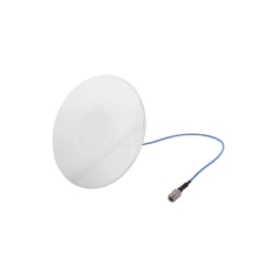 PULSE LARSEN ANTENNAS DASUTCC500NF Antena plana traslucida DAS para techo 698-2700 MHz bajo PIM N Hembra.