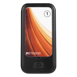 RETEKESS TD173P Pager Recargable TD173 / 3 Modos de Alerta: Sonido Vibracion y LED / Recepcion de Senal Fuerte 148mW / Bateria 3.7V 200mAh / Personalizable con Logo / Dimensiones 100x50x10 mm (3.9x2x0