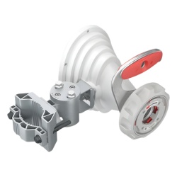 RF ELEMENTS HG4-TP-A45 Antena Horn Asimetrica 5 GHz / 17 dBi de Ganancia / Patron Asimetrico 45Â° / TwistPort? Waveguide / IP55 / Montaje UBR / Para Plataformas Inalambricas Compatibles