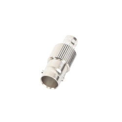 RF INDUSTRIES LTD RFB-1724-Q Conector BNC Hembra de 75 Ohm Anillo Plegable para Cable RG-6/U Niquel/ Oro/ Teflon.