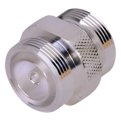 RF INDUSTRIES LTD RFD-1653-2 Adaptador Barril de Conector DIN-7-16 Hembra a DIN 7-16 Hembra Plata/ Plata/ Teflon.