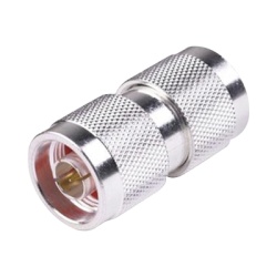 RF INDUSTRIES LTD RFN-1014-1 Adaptador Barril en Linea de Conector N Macho a N Macho Plata/ Oro/ Teflon.