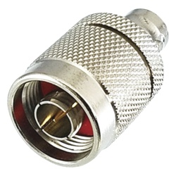 RF INDUSTRIES LTD RFN-1037-1 Adaptador en Linea de Conector N Macho a BNC Hembra Plata/ Oro/ Teflon.