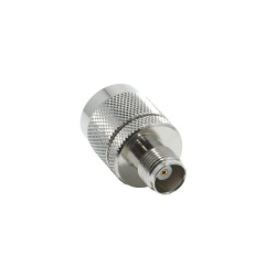 RF INDUSTRIES LTD RFT-1233 Adaptador en Linea de Conector TNC Hembra a N Macho Niquel/ Oro/ Teflon.
