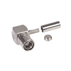 RF INDUSTRIES LTD RSB-4010-B Conector SMB Macho (Plug) en A/R (Pin Hembra) de Anillo Plegable para RG-174/U Niquel/ Oro/ Teflon.a??
