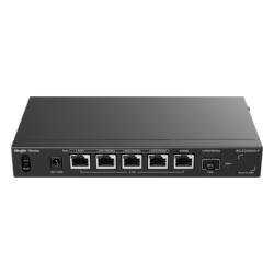 RUIJIE RG-EG406XS-P Router Balanceador con Funcion SD-WAN PoE+ hasta 110 Watts Hasta 5 Servicios de Internet y hasta 400 clientes con desempeno de 2.5 Gbps