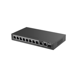 RUIJIE RG-ES210GS-P Switch Administrable con 8 puertos Gigabit PoE 2 Uplinks Gigabit (1 SFP) gestion gratuita desde la nube