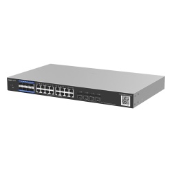 RUIJIE RG-NBF5200M-8FS16GT4XS e-Lighten OLT / Switch Hibrido Capa 3 con 8 Puertos PON 1G 16 Puertos Ethernet 1G y 4 Puertos SFP+ 10G perfecto para migrar a Soluciones de Fibra PON hasta 256 ONUs