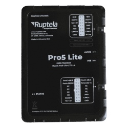 RUPTELA PRO5LITE Tracker GPS Pro5 Lite / LTE CAT1 bis (4G) GSM (2G) / Lectura de Datos CAN / Monitoreo de Audio Temperatura y Combustible / Pequeno con Nano SIM / Conectividad BLE / Proteccion Avanzad