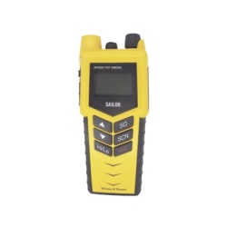 SAILOR 4035-20B Radio VHF Portatil / GMDSS / IP67 Waterproof / Bateria Dual / Conectividad Externa / Display con Retroiluminacion Roja