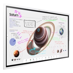 SAMSUNG ELECTRONICS WM55FX Pizarra Interactiva Digital / 55" 4K UHD (3840x2160) / Touch IR 20 Puntos / Whiteboard 4 Usuarios Simultaneos / Tizen 9.0 / WiFi / VESA 400x400 - Img 3