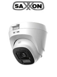 SAXXON DHT0300077 SAXXON SUA-HAC-T20P-0280B- Camara Turret de 2 Megapixeles/ Lente de 2.8 mm con Vision de Apertura de Hasta 100/ Policarbonato/ IR de Hasta 20m / Facil Instalacion/ Ideal para Interio