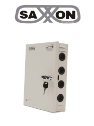 SAXXON SXN2290015 SAXXON SX10A9CH - Fuente de Poder Profesional 12 VCD / 10 Amperes / 9 Canales / 1.1 Amperes por Canal / Proteccion contra Sobrecargas / Led Indicador de Funcionamiento