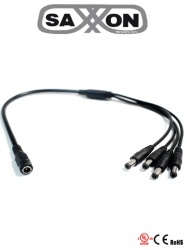 SAXXON SXN2310002 SAXXON SXF54 - Divisor de energia / Tipo pulpo / 1 Conector hembra / 4 Conectores macho / Cable de cobre /