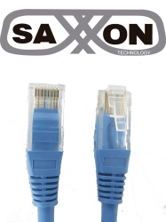 SAXXON TCE119014 SAXXON P5E2UA - Cable patch cord UTP 2 metros / CAT 5E / Color azul