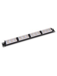 SAXXON TCE441026 SAXXON P19748N5 - Patch Panel 48 puertos / CAT 5E / 19 Pulgadas / Montaje en rack / 2U