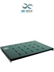 SBE TECH SBT1590007 SBE TECH SBE-CF1915V -Charola fija ventilada de 1 UR disenada para gabinetes con 60 cm de profundidad. Cuenta con 35 cm de profundidad.