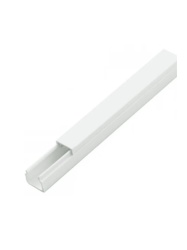 SBE TECH SBT1630020 SBE TECH SBE-1112 - Canaleta plastica / PVC / Una via / Alto 1.1 cm Ancho 1.2 cm Largo 2 metros