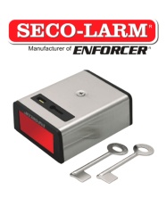 SECO LARM DSC1180048 SEC-SS078Q - Boton de Panico de restablecimiento manual metalico Normalmente Abierto