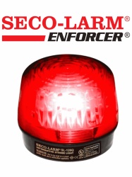 SECO LARM SEC1190001 Seco-Larm SL126QR - Luz Estroboscopica Alambrica 6-12VDC Roja Compatible IHORN / RISCO / DSC / BOSCH