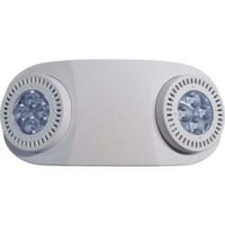 SFIRE SF-7MB Luminaria de Emergencia LED / 700 Lúmenes / 5000K / Autonomía 90 min / Entrada Universal 120-277 VAC / 2 Cabezales Ajustables / IP Interior