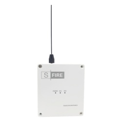 SFIRE SF-LORA-TRANS Transmisor Inalámbrico / 2 Contactos Secos NA / Alcance 2500 m (8202.1 ft) / 433.92 MHz / Antena 190 mm / -20°C a +80°C