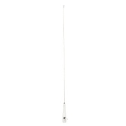 SHAKESPEARE 5244-E Antena Marina VHF Para Embarcacion / Ganancia de 3 dB / Potencia de Entrada de 50 watts / Incluye Cable RG-58 de 4.5 Metros