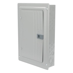 SIEMENS S1224L3125 Centro de carga trifasico 3 Fases 4 Hilos para interruptores QP de 12 polos - 24 circuitos 120/240vca Barras de aluminio 125 Amp Nema 1 uso interior. Incluye tapa.