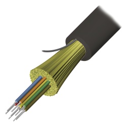 SIEMON 9GD8P006D-E201A Cable de Fibra Optica de 6 Hilos Interior/Exterior Tight Buffer No Conductiva (Dielectrica) Plenum Monomodo OS2 1 Metro (3.28 Pies)