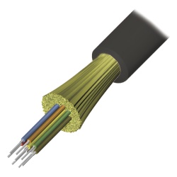 SIEMON 9GG8H006D-E201M Cable de Fibra Optica de 6 Hilos Interior/Exterior Loose Tube No Conductiva (Dielectrica) LS0H Monomodo OS1/OS2 9/125 1 Metro (3.28 Pies)