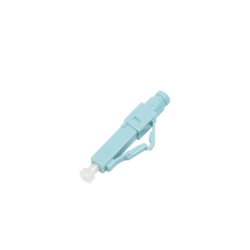 SIEMON FC1-LB-LC5-9AQ Conector de Fibra Optica Pre-Pulido LightBow LC Simplex Multimodo 50/125 (OM3/OM4) Re-Terminable Color Aqua