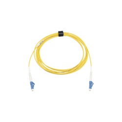 SIEMON FJ1-LCULCUL-03 Jumper de Fibra Optica Monomodo (OS2) XGLO Riser LC/UPC-LC/UPC Simplex ONFR Color Amarillo 3 Metros (9.84 Pies)