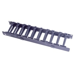 SIEMON HCM-4-1U Organizador de Cable Horizontal RouteIT Sencillo Para Rack de 19in 4in de profundidad 1UR - Img 2