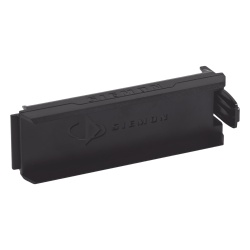 SIEMON LVA-BLANK-01A Placa Ciega Color Negro Compatible con Distribuidores de Fibra Optica LightVerse Core Plus y Pro