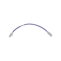 SIEMON MC6-01-08 Patch Cord MC6 Modular Cat6 UTP CM/LS0H 0.3 Metros (1 Pie) Color Violeta
