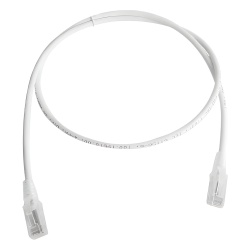 SIEMON MC6-03-02 Patch Cord MC6 Modular Cat6 UTP CM/LS0H 3ft Color Blanco