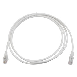SIEMON MC6-07-02B Patch Cord MC6 Modular Cat6 UTP CM/LS0H 2.13 Metros (7 Pies) Color Blanco Version Bulk (Sin Empaque Individual)