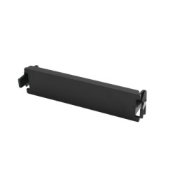 SIEMON RIC-F-BLNK-01 Placa adaptadora Quick-Pack Ciega Color Negro
