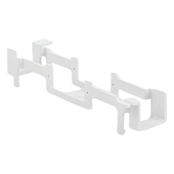 SIEMON S89B Bracket para Montaje de Regleta S66 Acepta 1 Regleta M150 y 1 Conector de 25 Pares de Cada Lado - Img 5